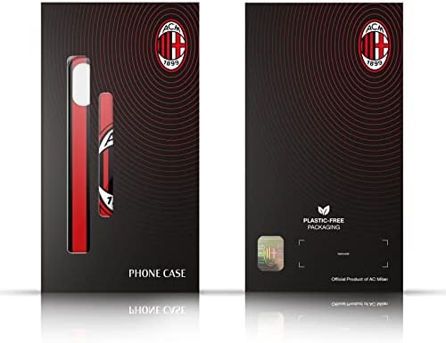 Dizajn glavnih slučajeva Službeno licenciran AC Milan Home 2017/18 Crest Kit Meki gel slučaj kompatibilan sa Sony Xperia Pro-I