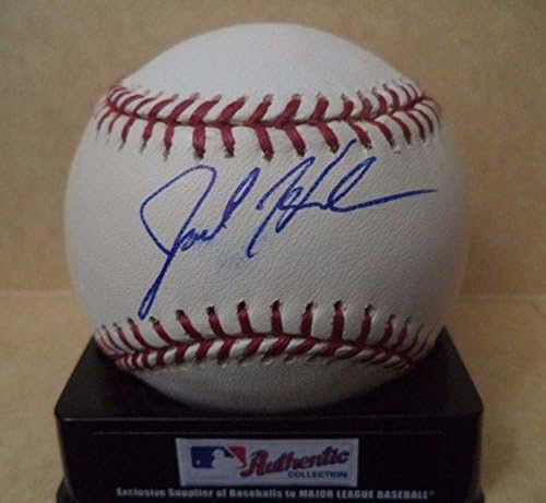 Jack Hannahan Reds/Indijanci potpisali su autogramirani ROMLB ML bejzbol W/CoA - Autografirani bejzbol