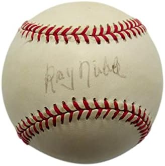 Ray Noble potpisao OAL bejzbol crna liga New York Kubanci PSA/DNA 177352 - Autografirani bejzbol