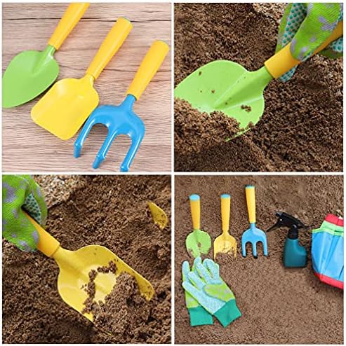 Dječje igračke na otvorenom 1 set set alata s više lopata mini vrtna lopata grablje dječji vrtni alati alati za iskopavanje pijeska