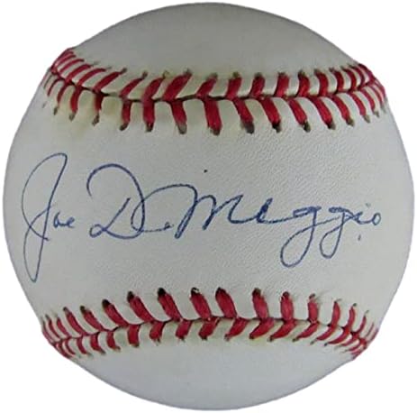 Joe DiMaggio Hof Autografirani Rawlings Oal Baseball New York Yankees JSA 175368 - Autografirani bejzbol