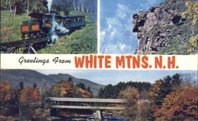 Bijele planine, razglednice New Hampshire