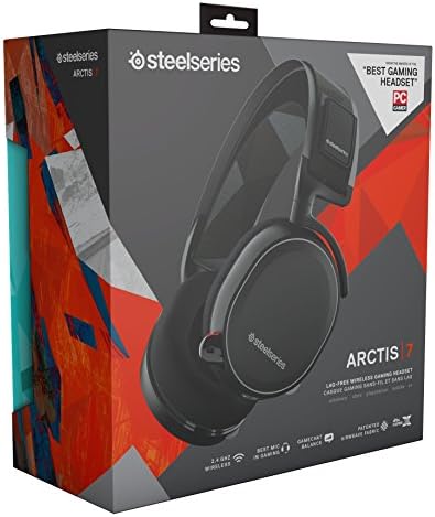 SteelSeries Arctis 7 bežične igračke slušalice bez zaostajanja - crno
