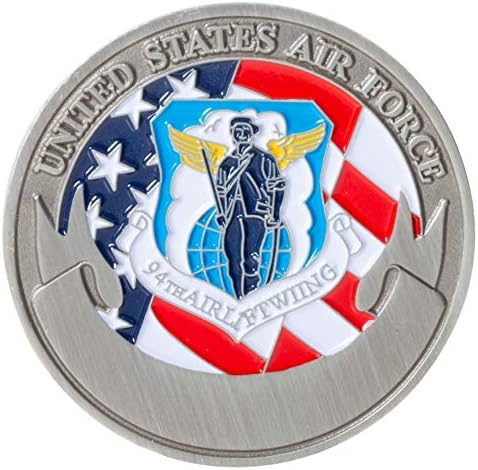 Zrakoplovne snage Sjedinjenih Država Usaf Dobbins Georgia Ratno zrakoplovstvo AFB 94. Airlift Wing Challenge Coin