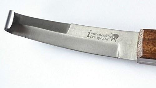 Ekvinocij UK dvostrana oštrica kovački nož za kopita nož za potkove konja dešnjak