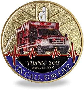 Hitne medicinske usluge Medicinski izazov Coin EMT EMS molitvene prigodne kovanice