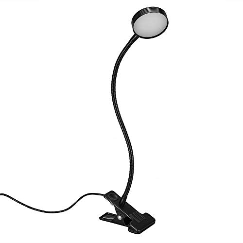 2COLORS prijenosna trajna šminkanja obrva za čitanje USB stolne svjetiljke, isječak na svjetlu savršeno za noćno čitanje, ljepota manikura