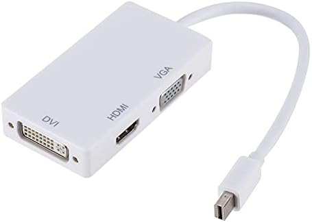 1* 3 Port Mini HDMI/VGA/DVI Adapter Converter Thunderbolt DP u HDMI