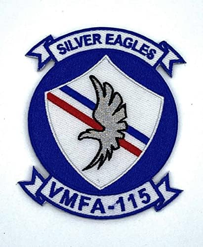 VMFA-115 Silver Eagles 1980-ih zakrpa eskadrile-šivanje