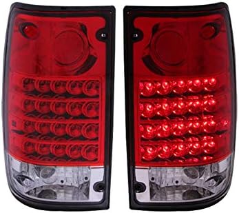 311043 crveni / prozirni sklop LED stražnjeg svjetla -