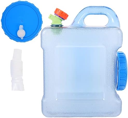 Hemoton 1 Podesite vanjski spremnik vode sa Spigot 5L kampiranjem vode za skladištenje vode za skladištenje vrećice s vodom automobila