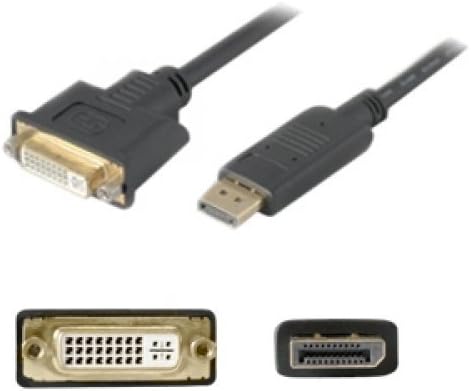 AddonComputer.com DisplayPort u kabel za pretvarač DVI adaptera - mužjak na ženku - DisplayPort/DVI za