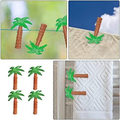 Obujmice za ručnike za plažu Nosači stolica u obliku kokosovog drveta prijenosni držači ručnika Kreativni držač pokrivača viseća kopča