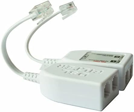 TosyTech In-Line DSL filter za razdjelnik za uklanjanje buke i drugih problema s telefonskih linija povezanih s DSL-om 2pack