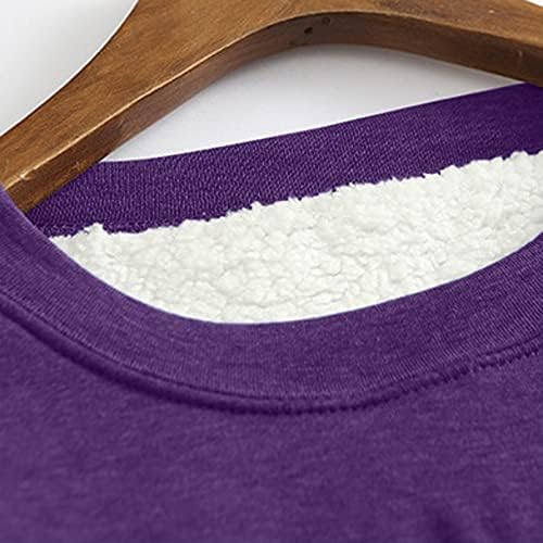 Košulja za žene ležerne solidne labave džempere koje se nose s majicama majice majice vrhove dukserice all-metch pulover