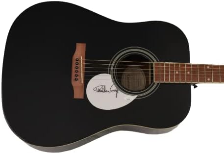 Paul Stanley potpisao je autogram u punoj veličini Gibson Epiphone Akustična gitara s Jamesom Spence Autentifikacijom JSA Coa - Starchild