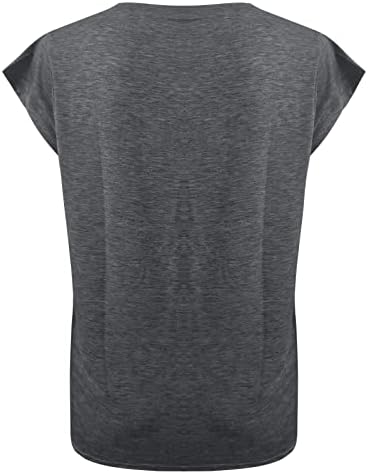 Teen Girls 2023 Cotton vneck Basic Loose Fit opuštena bluza bluza ljetna jesenska rukavica za žene HC HC HC