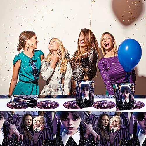 30 PCS srijeda Addams rođendanska zabava bombona za poklon vrećice za srijedu - zabava za zabavu - favorizirana dobra poslastica za