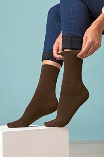 Nježno prianjanje -6 pakiranja dame dijabetičnih čarapa -5-9 US