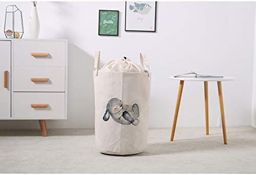 Košara za rublje torba za prljavu odjeću organizator za pohranu igračaka slatki zec za spavanje vodootporna torba za uređenje doma