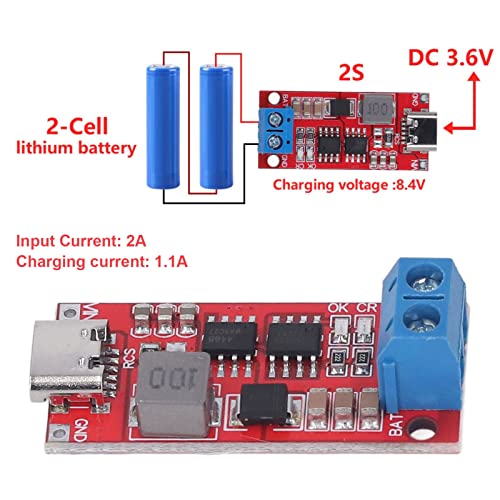 Modul za pojačanje litijeve baterije, zaštitni modul za pojačavanje pojačanja dobra prilagodljivost brzi odziv PCB-a od 93 do 6 inča