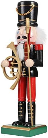 Veemoon Nutcracker figure vojnik, 10 u oslikanim orasima Figure drvene matice za vojnici od strane, svečanog kolekcionarskog oraščića