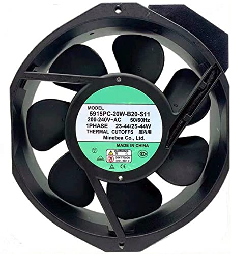 za ventilator od 5915 do 20 do 20 do 20 do 11 220 / 240V 23 / 25V AC s visokom otpornošću na toplinu