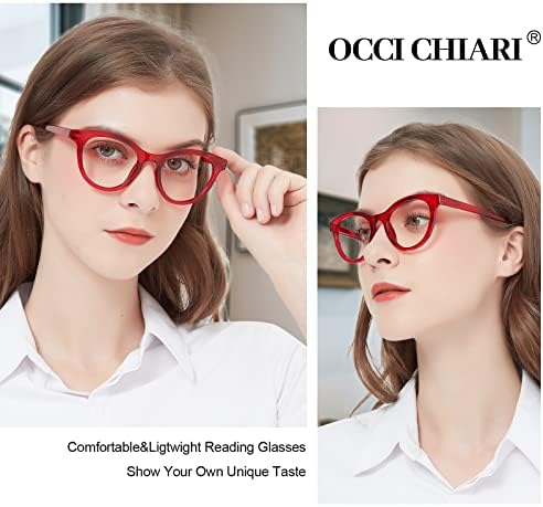 Occi Chiari naočale za čitanje za žene Dizajnerske čitača 1.0 1.5 2.0 2.5 3.0 3.5 4.0 5.0 6.0 1.25 1.75 2.25 2.75