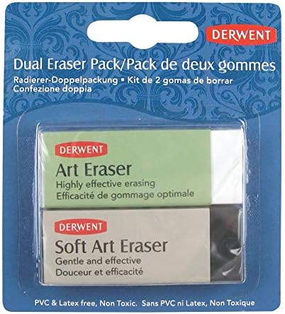 Derwent Dual Eraser, Pack, 2 brojanja