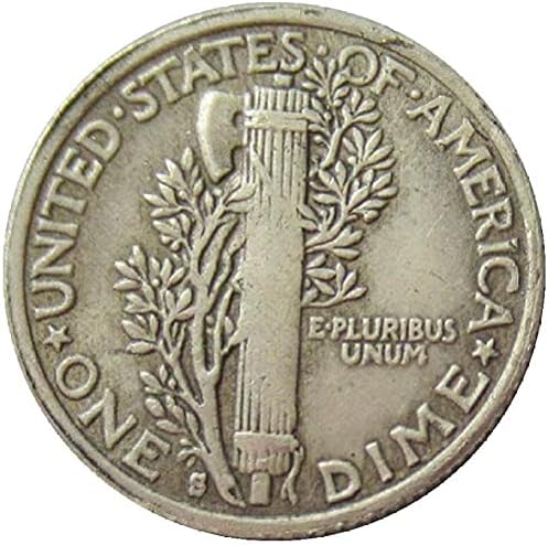 US 10 centi 1942. Srebrna kopija Komemorativnih kovanica