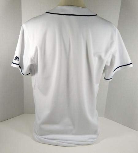 Milwaukee Brewers prazna igra izdana White Jersey 1990 -ih TBTC 48 Brew227 - Igra korištena MLB dresova