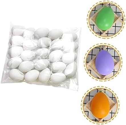 Abaodam grafiti diy jaje jaje dekor uskršnja jaja za slikanje mini igračke lažne uskrsne jaja papir mache jaja lažno jaje lažno obojeno