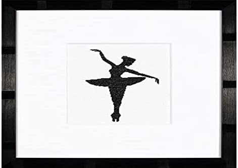 Lanarte brojeni križni bod komplet: baletna silueta 1