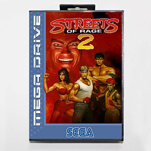 ROMGAME Streets of Rage 2 16 -bitni SEGA MD kartica s maloprodajnim kutijama za Sega Mega Drive for Genesis
