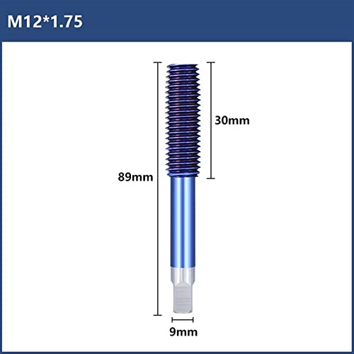 Stroj za formiranje bez ležera dodiruje M2-M12 plavo obloženi navojni navoj Dodirni metrički bušilicu DUCKUSIJU TAPS 1PCS