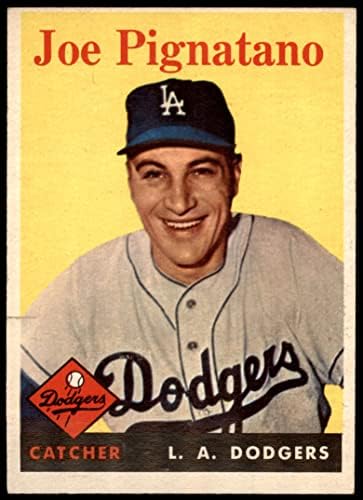 1958. Topps 373 Joe Pignatano Los Angeles Dodgers Ex Dodgers