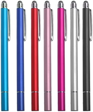BoxWave olovka kompatibilna s Infinix Hot 10t - Dualtip Capacitive Stylus, vlaknasti vrh diska SAPITIVNA Olovka olovka za Infinix Hot