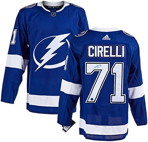 Anthony Cirelli Tampa Bay Lightning Autographid Adidas Jersey - Autografirani NHL dresovi
