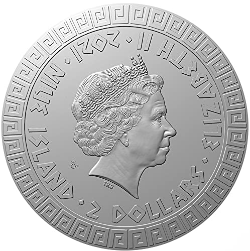2021 de mitska stvorenja češka Powercoin Centaur mitska stvorenja 1 oz srebrni novčić 2 $ niue 2021 dokaz