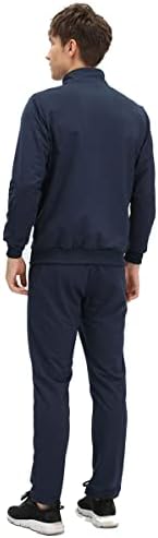 Kupijya muške znojne tracksuits postavljaju sport puni zip casual jakne hlače jogging teretana odjeća