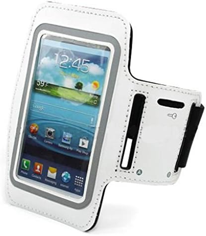 White ARMBend Sports Gym Workit Cover futrola za trčanje traka za traku traka neopren za američki mobilni Samsung Galaxy S5 Mini -