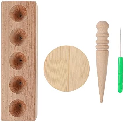 Doitool 1 Set Cone Sticks Box Moxibustion Izrada kalupa Rolls Cone Maker Box za masažer Alat za masažer u DIY terapiji