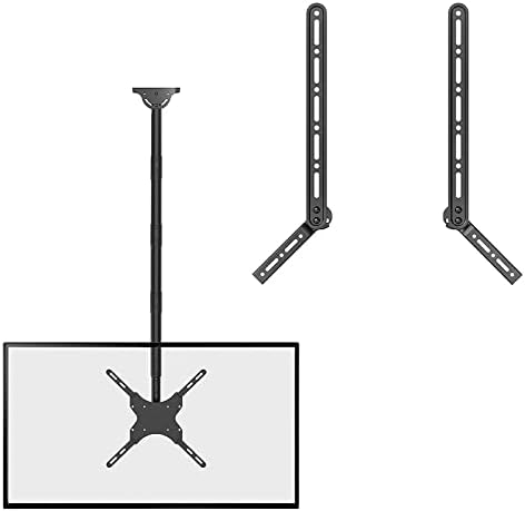 WALI BUNDLE - 2 predmeta: Extra Long TV stropni nosač i nosač zvučne šipke
