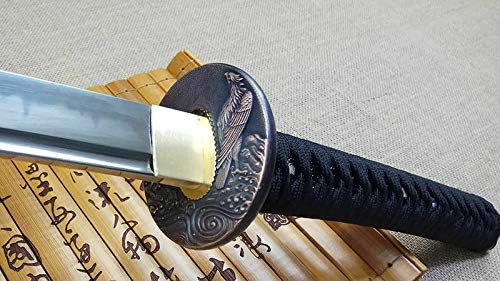 PJXC Izvrsna glina temperirana t10 čelik japanski samurai mač katana oštro lijepo