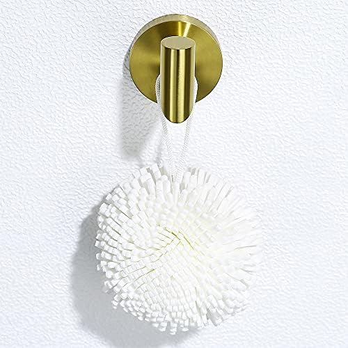 Pozlaćeni set kupaonskog pribora držač ručnika držač toaletnog papira kuka za ogrtač od nehrđajućeg čelika zlatni kupaonski pribor