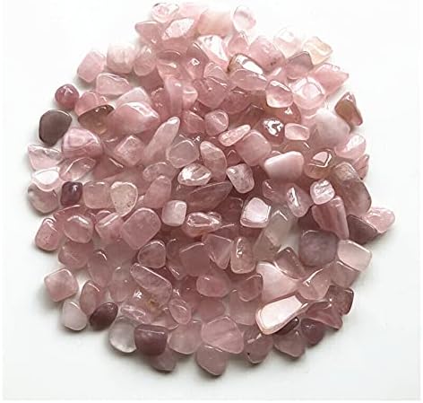 5216 50g 8-12mm prirodni ružičasti kristal ružičasti kvarc kristalni šljunak kameni čips prirodno kamenje i minerali prirodno