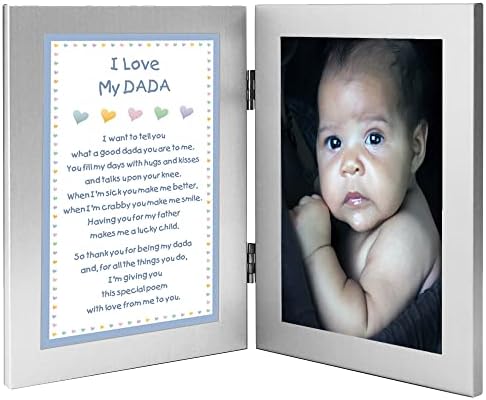 Poklon u obliku pjesme od malog sina za rođendan ili Očev dan, dodajte fotografiju od 4 do 6 inča