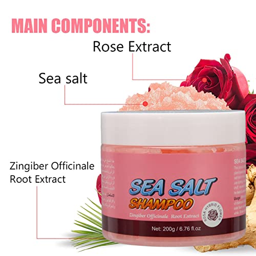 Šampon za morsku soli YOSOO, šampon morske soli, regulacija ulja morske vode Spub Shifp Upravljanje popravljanjem blagih hranjivih