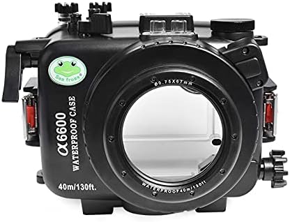 More frofs 40m/130ft Kamera vodootporna kućišta podvodno kućište za Sony A6600 sa 16-50 mm standardnim bačvama, ugrađenim senzorom