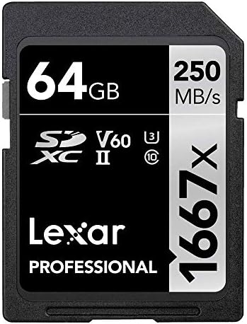 Profesionalna kartica Lexar LSD64GCBNA1667 SDHC/SDXC 1667x UHS-II kapacitetom od 64 GB
